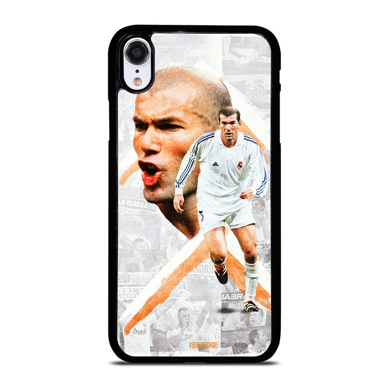 ZINEDINE ZIDANE LEGEND REAL MADRID iPhone XR Case ZINEDINE ZIDANE LEGEND REAL MADRID iPhone XR Case