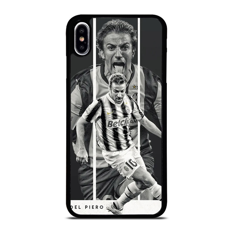 ALESSANDRO DEL PIERO LEGEND JUVENTUS iPhone XS Max Case