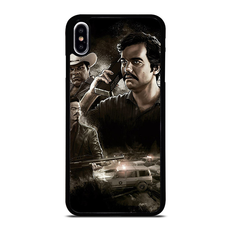 NARCOS CHARACTERS iPhone XS Max Case