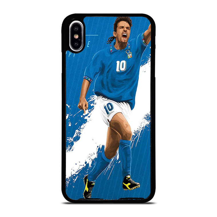 ROBERTO BAGGIO LEGEND ITALY iPhone XS Max Case
