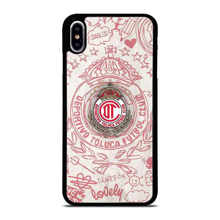 TOLUCA DEPORTIVO ART iPhone XS Max Case TOLUCA DEPORTIVO ART iPhone XS Max Case