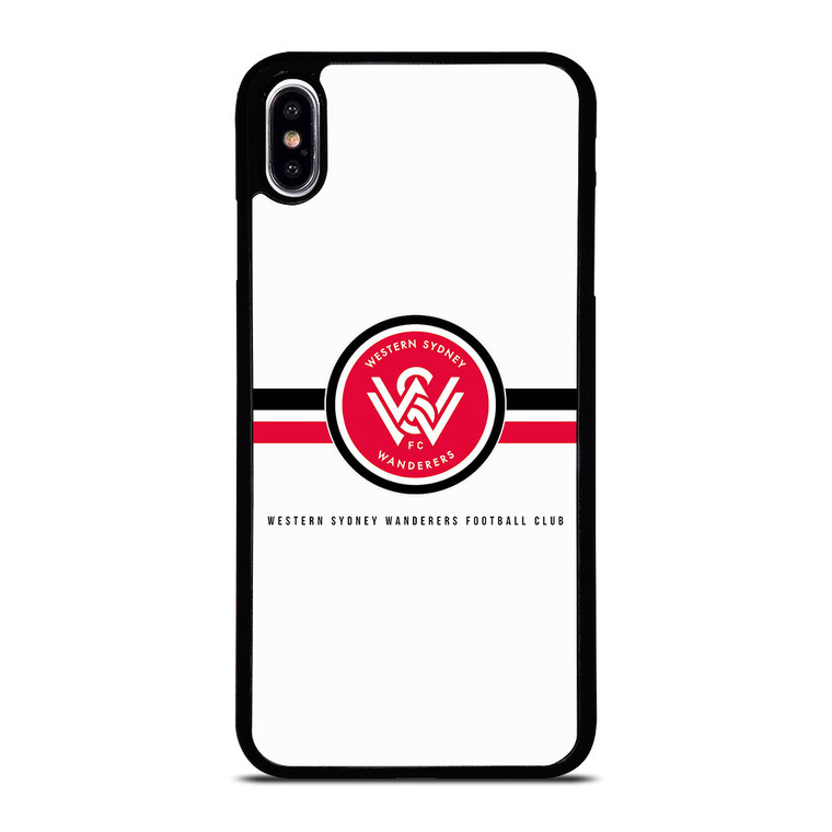 WESTERN SYDNEY WANDERERS FC ICON iPhone XS Max Case WESTERN SYDNEY WANDERERS FC ICON iPhone XS Max Case