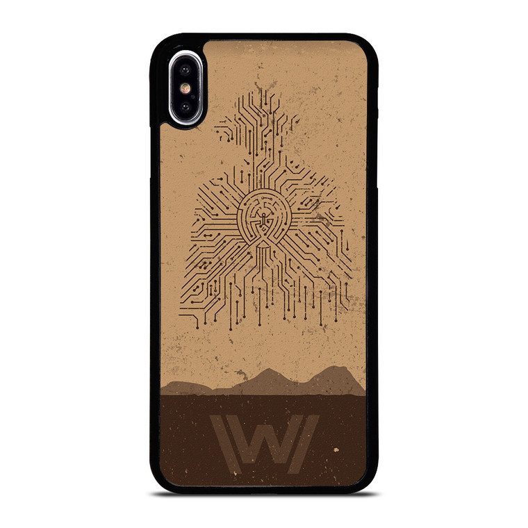 WESTWORLD LOGO iPhone XS Max Case WESTWORLD LOGO iPhone XS Max Case