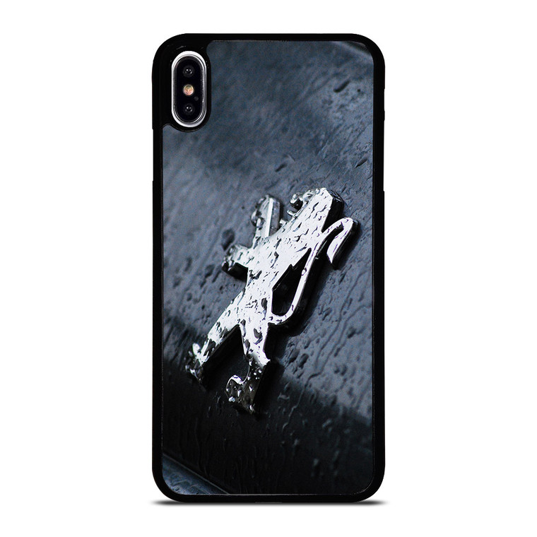 WET PEUGEOT LOGO iPhone XS Max Case