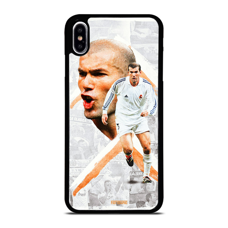 ZINEDINE ZIDANE LEGEND REAL MADRID iPhone XS Max Case
