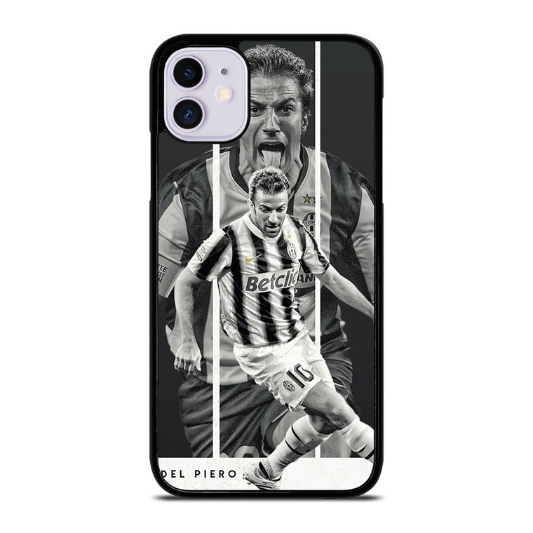 ALESSANDRO DEL PIERO LEGEND JUVENTUS iPhone 11 Case