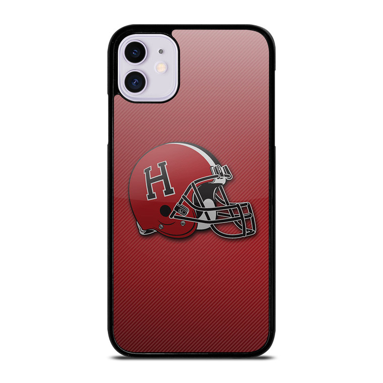 HARVARD CRIMSON FOOTBALL HELMET iPhone 11 Case