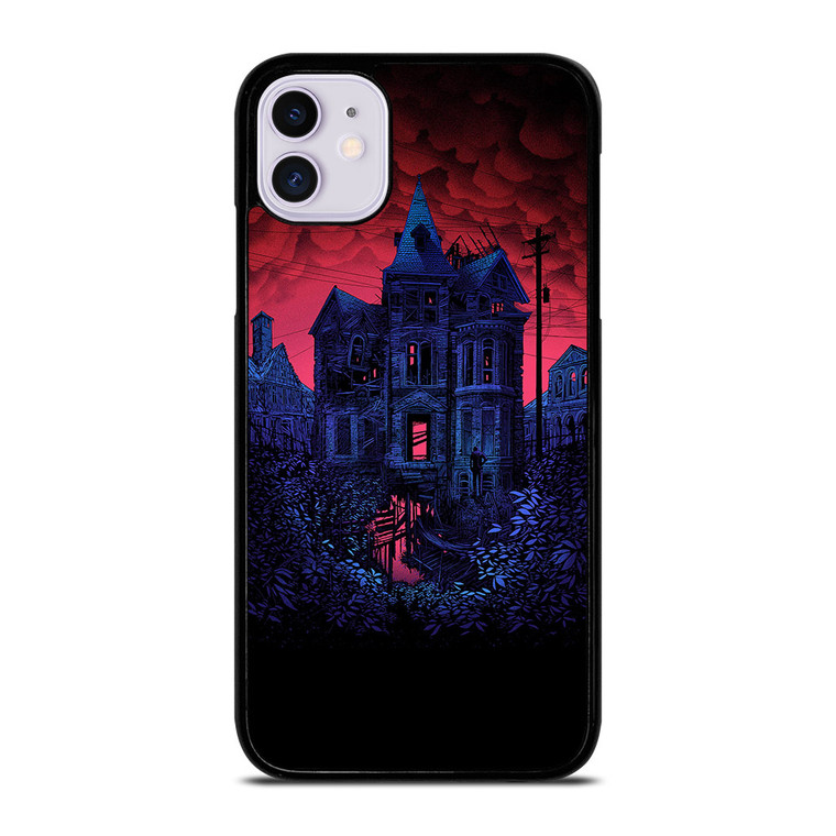 HAUNTED HOUSE ART iPhone 11 Case HAUNTED HOUSE ART iPhone 11 Case