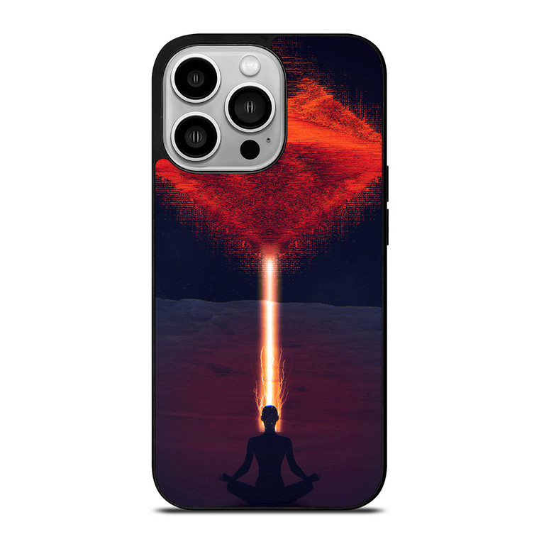 RED SPACE ALIEN iPhone 14 Pro Case
