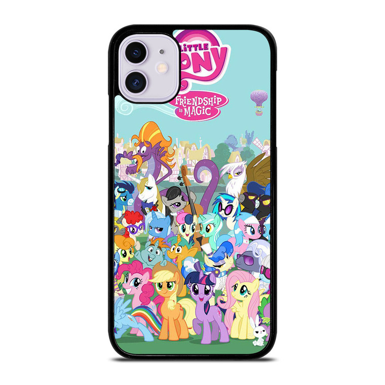 MY LITTLE PONY ALL CHARACTERS iPhone 11 Case MY LITTLE PONY ALL CHARACTERS iPhone 11 Case