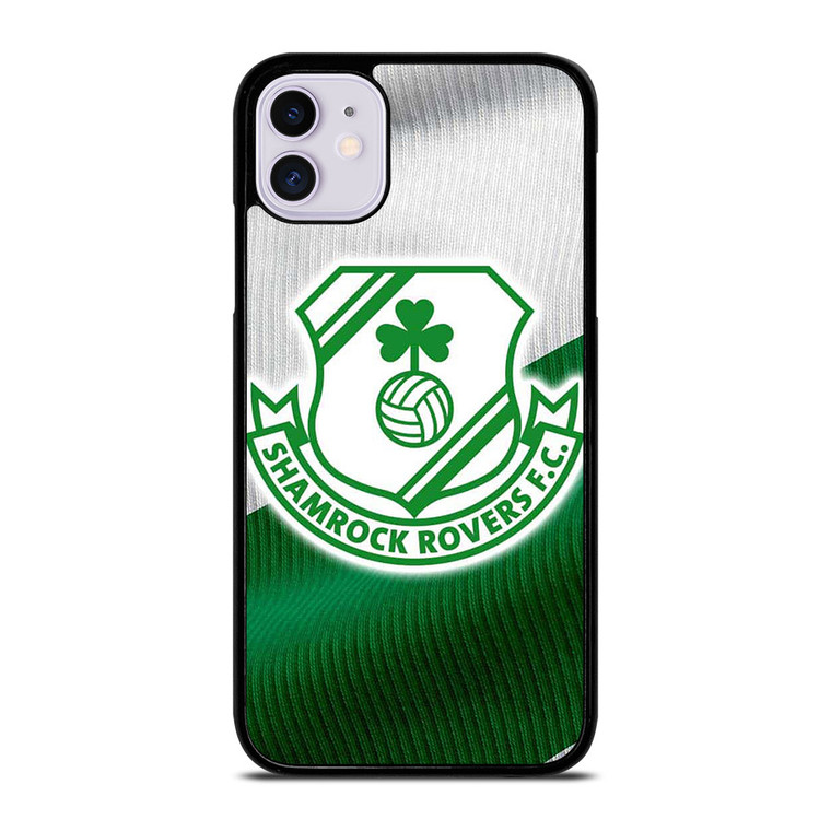 SHAMROCK ROVERS FOOTBALL CLUB LOGO iPhone 11 Case SHAMROCK ROVERS FOOTBALL CLUB LOGO iPhone 11 Case