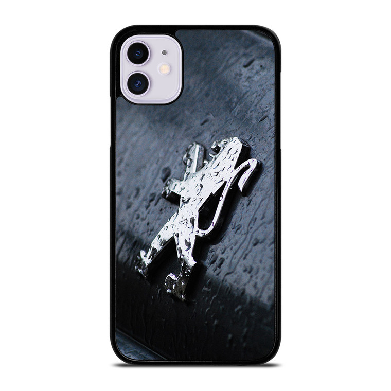WET PEUGEOT LOGO iPhone 11 Case