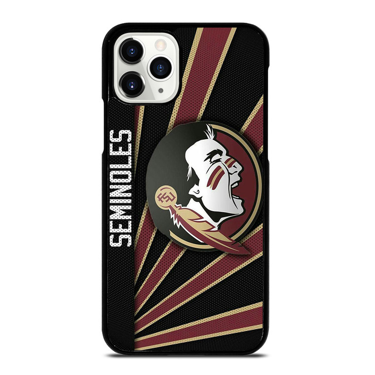 FLORIDA STATE SEMINOLES FSU LOGO 3 iPhone 11 Pro Case