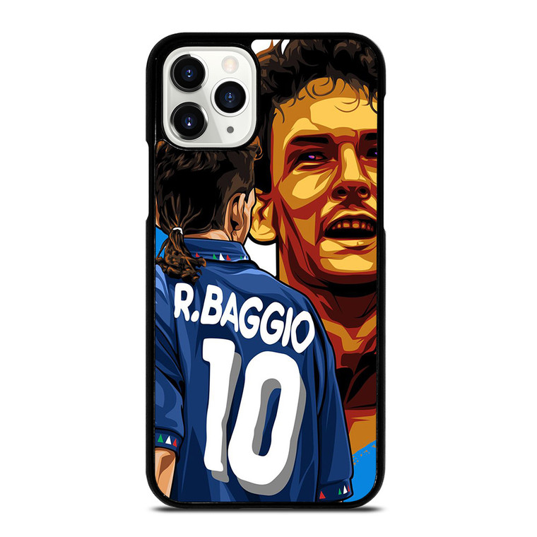ROBERTO BAGGIO LEGEND ITALY ART iPhone 11 Pro Case ROBERTO BAGGIO LEGEND ITALY ART iPhone 11 Pro Case