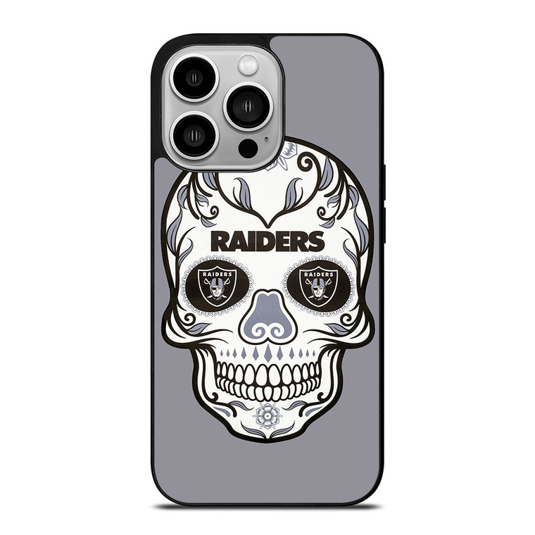 OAKLAND RAIDERS SKULL 2 iPhone 14 Pro Case