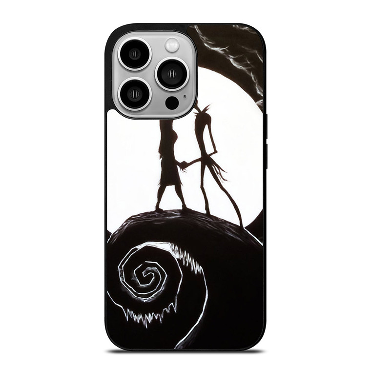 NIGHTMARE BEFORE CHRISTMAS JACK AND SALLY 2 iPhone 14 Pro Case