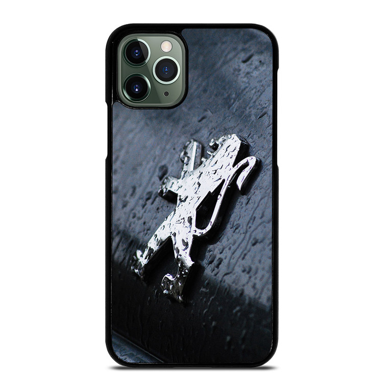 WET PEUGEOT LOGO iPhone 11 Pro Max Case