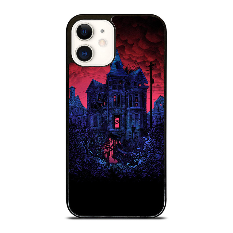 HAUNTED HOUSE ART iPhone 12 Case HAUNTED HOUSE ART iPhone 12 Case