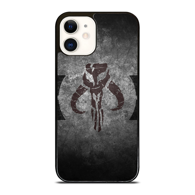 MANDALORIAN STARWARS SKULL iPhone 12 Case MANDALORIAN STARWARS SKULL iPhone 12 Case