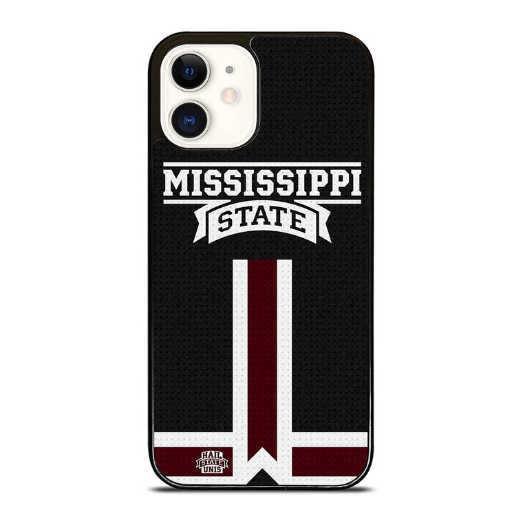 MISSISSIPPI STATE BULLDOGS ICON iPhone 12 Case MISSISSIPPI STATE BULLDOGS ICON iPhone 12 Case