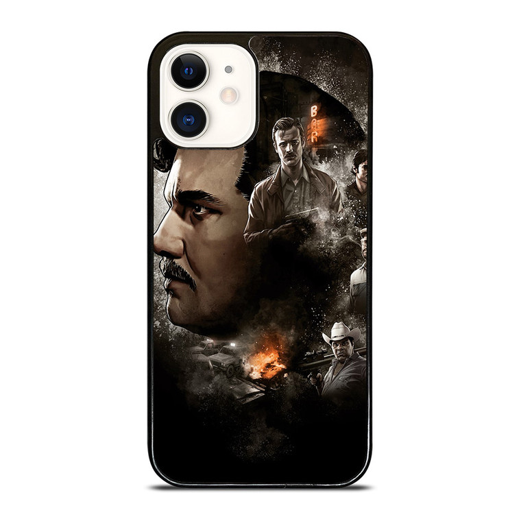 NARCOS CHARACTERS PABLO ESCOBAR iPhone 12 Case NARCOS CHARACTERS PABLO ESCOBAR iPhone 12 Case