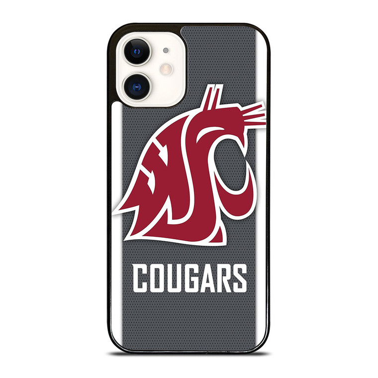 WASHINGTON STATE COUGARS ICON 2 iPhone 12 Case