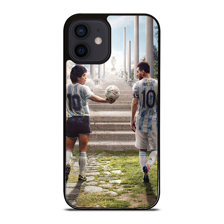 DIEGO MARADONA AND LIONEL MESSI iPhone 12 Mini Case