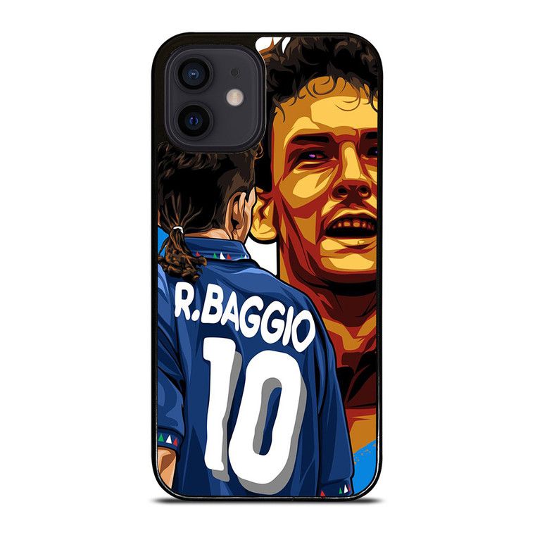 ROBERTO BAGGIO LEGEND ITALY ART iPhone 12 Mini Case