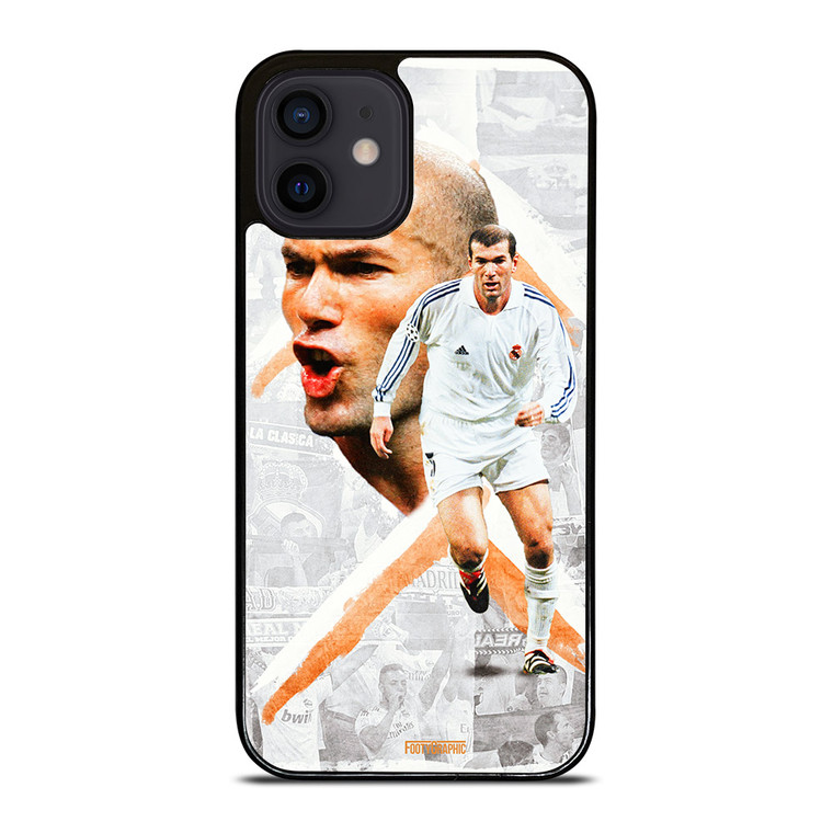ZINEDINE ZIDANE LEGEND REAL MADRID iPhone 12 Mini Case ZINEDINE ZIDANE LEGEND REAL MADRID iPhone 12 Mini Case
