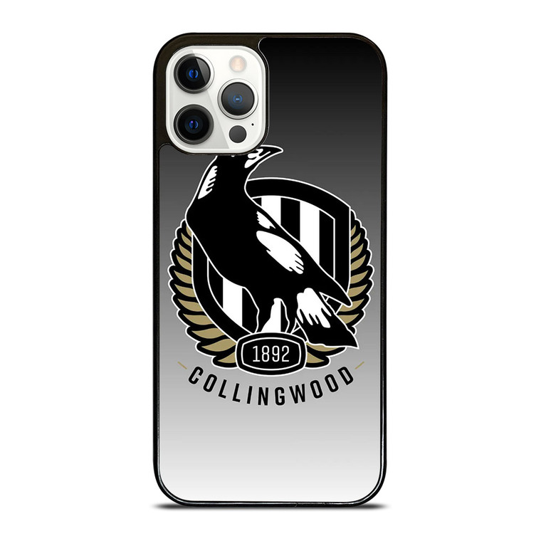 COLLINGWOOD MAGPIES ICON AFL iPhone 12 Pro Case COLLINGWOOD MAGPIES ICON AFL iPhone 12 Pro Case