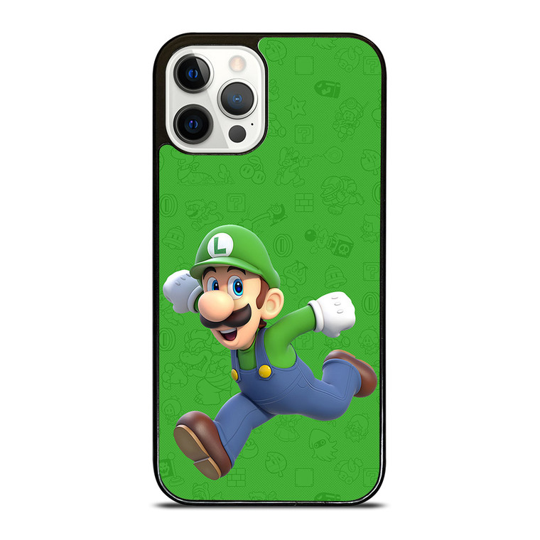 RUNNING LUIGI SUPER MARIO BROS iPhone 12 Pro Case