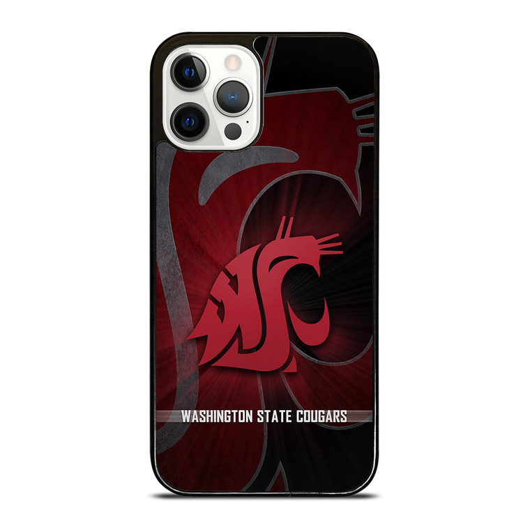 WASHINGTON STATE COUGARS LOGO iPhone 12 Pro Case
