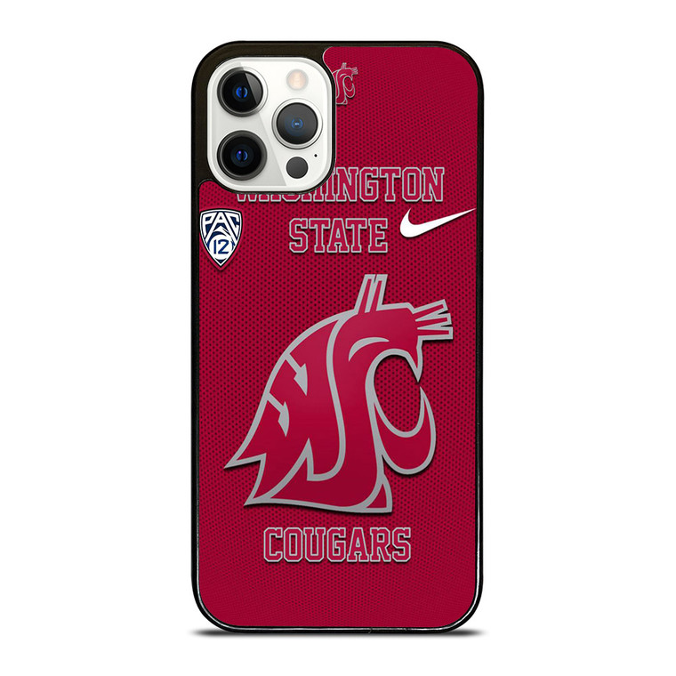 WASHINGTON STATE COUGARS SYMBOL iPhone 12 Pro Case WASHINGTON STATE COUGARS SYMBOL iPhone 12 Pro Case