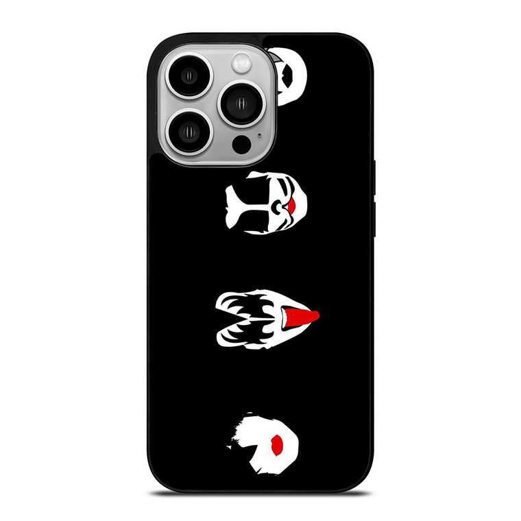 KISS BAND FACE iPhone 14 Pro Case