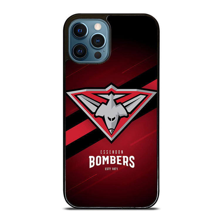 ESSENDON BOMBERS AFL LOGO iPhone 12 Pro Max Case