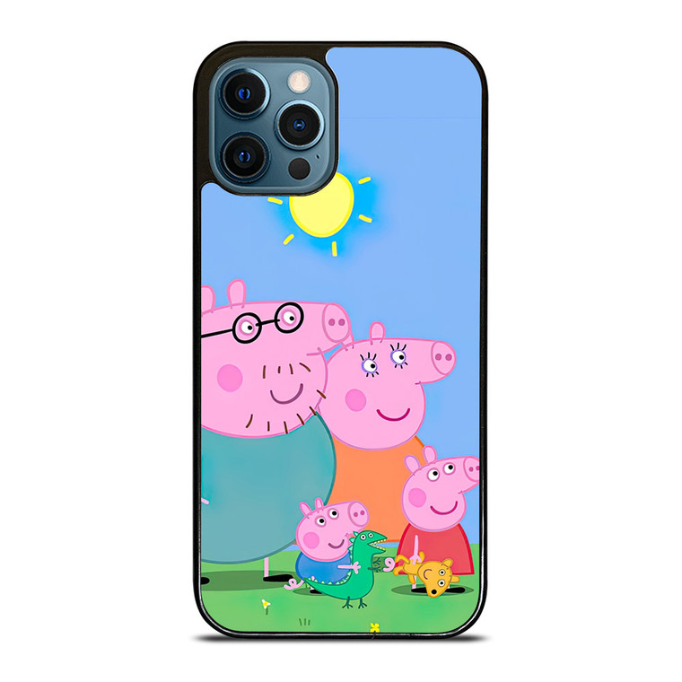 PEPPA PIG FAMILY iPhone 12 Pro Max Case