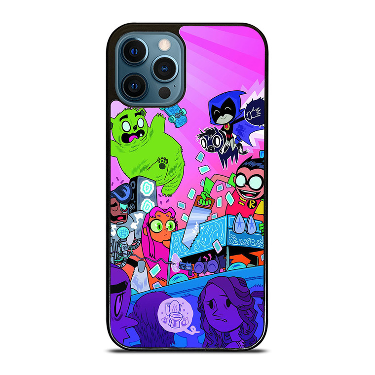 TEEN TITANS ART CARTOON iPhone 12 Pro Max Case