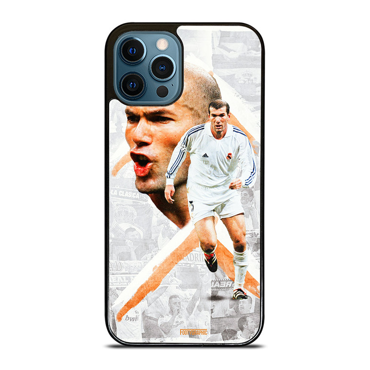 ZINEDINE ZIDANE LEGEND REAL MADRID iPhone 12 Pro Max Case