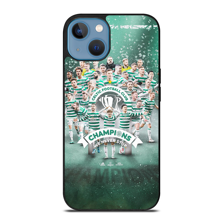 CELTIC FOOTBALL CLUB CHAMPIONS iPhone 13 Case CELTIC FOOTBALL CLUB CHAMPIONS iPhone 13 Case