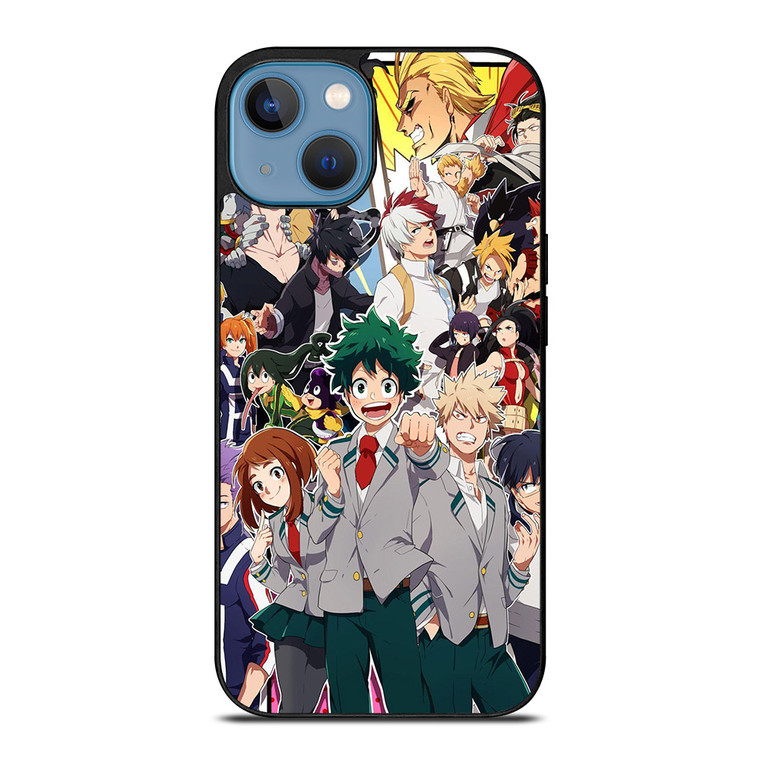 MY HERO ACADEMIA ANIME CHARACTERS iPhone 13 Case MY HERO ACADEMIA ANIME CHARACTERS iPhone 13 Case