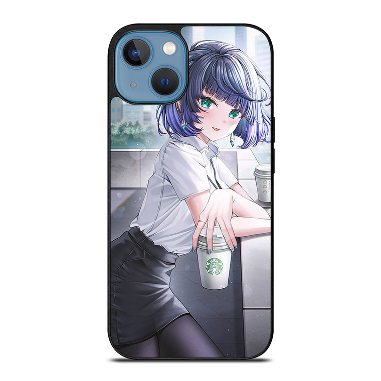 YELAN GENSHIN IMPACT STARBUCKS iPhone 13 Case