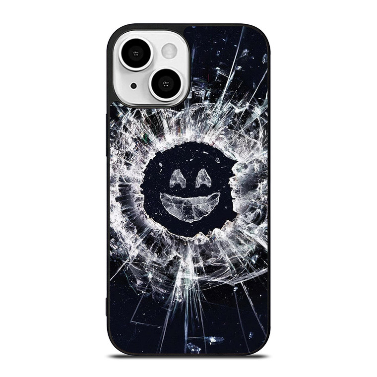 BLACK MIRROR SMILEY iPhone 13 Mini Case