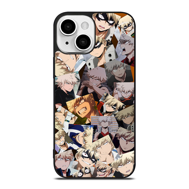 KATSUKI BAKUGO MY HERO ACADEMIA COLLAGE iPhone 13 Mini Case KATSUKI BAKUGO MY HERO ACADEMIA COLLAGE iPhone 13 Mini Case