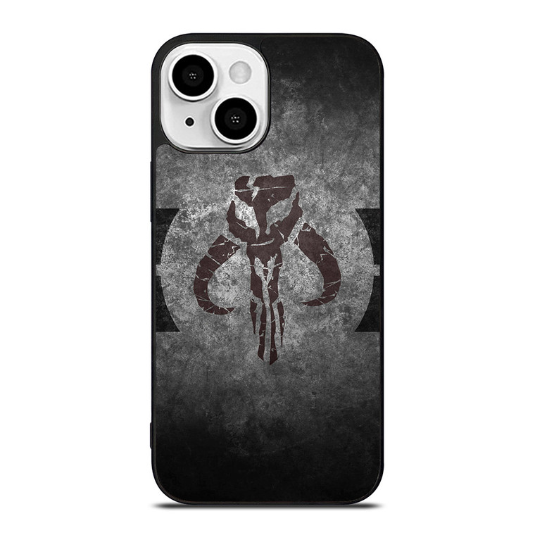 MANDALORIAN STARWARS SKULL iPhone 13 Mini Case