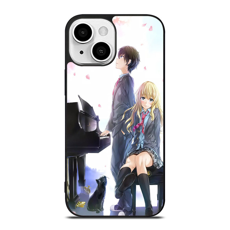 SHIGATSU WA KIMI NO USO ANIME ROMANCE iPhone 13 Mini Case