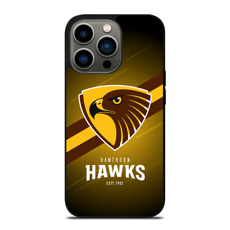 HAWTHORN HAWKS 1902 AFL iPhone 13 Pro Case HAWTHORN HAWKS 1902 AFL iPhone 13 Pro Case