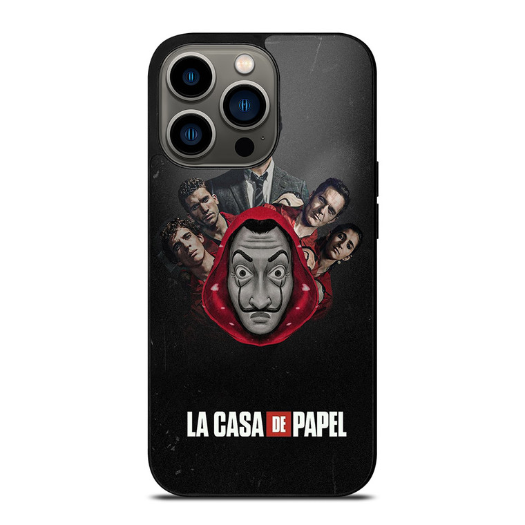 LA CASA DE PAPEL MONEY HEIST ART iPhone 13 Pro Case LA CASA DE PAPEL MONEY HEIST ART iPhone 13 Pro Case