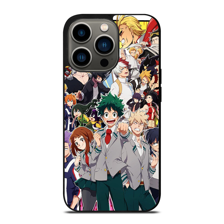 MY HERO ACADEMIA ANIME CHARACTERS iPhone 13 Pro Case MY HERO ACADEMIA ANIME CHARACTERS iPhone 13 Pro Case