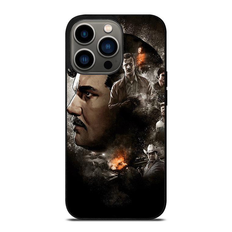 NARCOS CHARACTERS PABLO ESCOBAR iPhone 13 Pro Case NARCOS CHARACTERS PABLO ESCOBAR iPhone 13 Pro Case