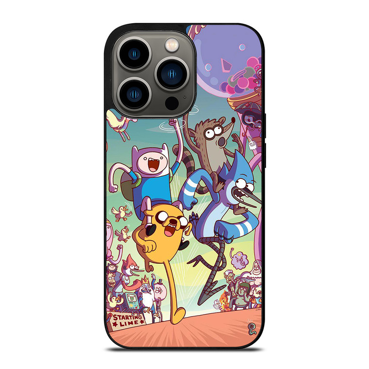 REGULAR SHOW CHARACTERS ART iPhone 13 Pro Case